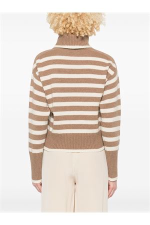 Striped cashmere turtleneck sweater SEMI COUTURE | Y4WE11RG094